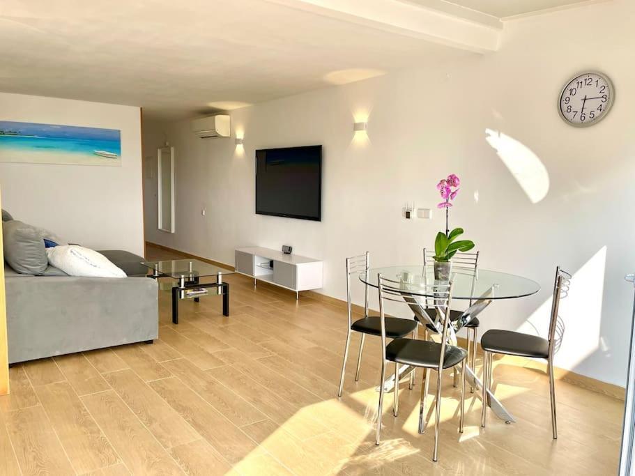 Ferienwohnung Modern Penthouse With Big Terrace Castell-Platja d’Aro Exterior foto