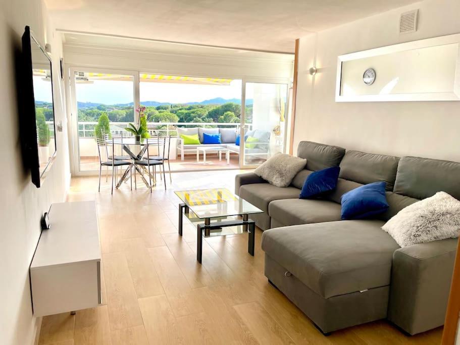 Ferienwohnung Modern Penthouse With Big Terrace Castell-Platja d’Aro Exterior foto