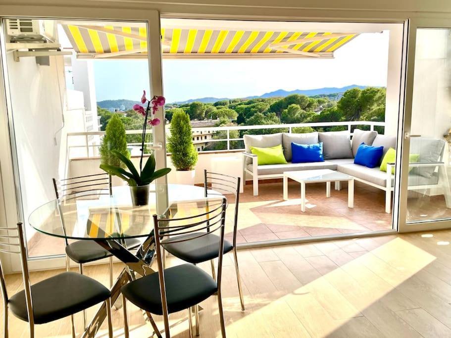 Ferienwohnung Modern Penthouse With Big Terrace Castell-Platja d’Aro Exterior foto