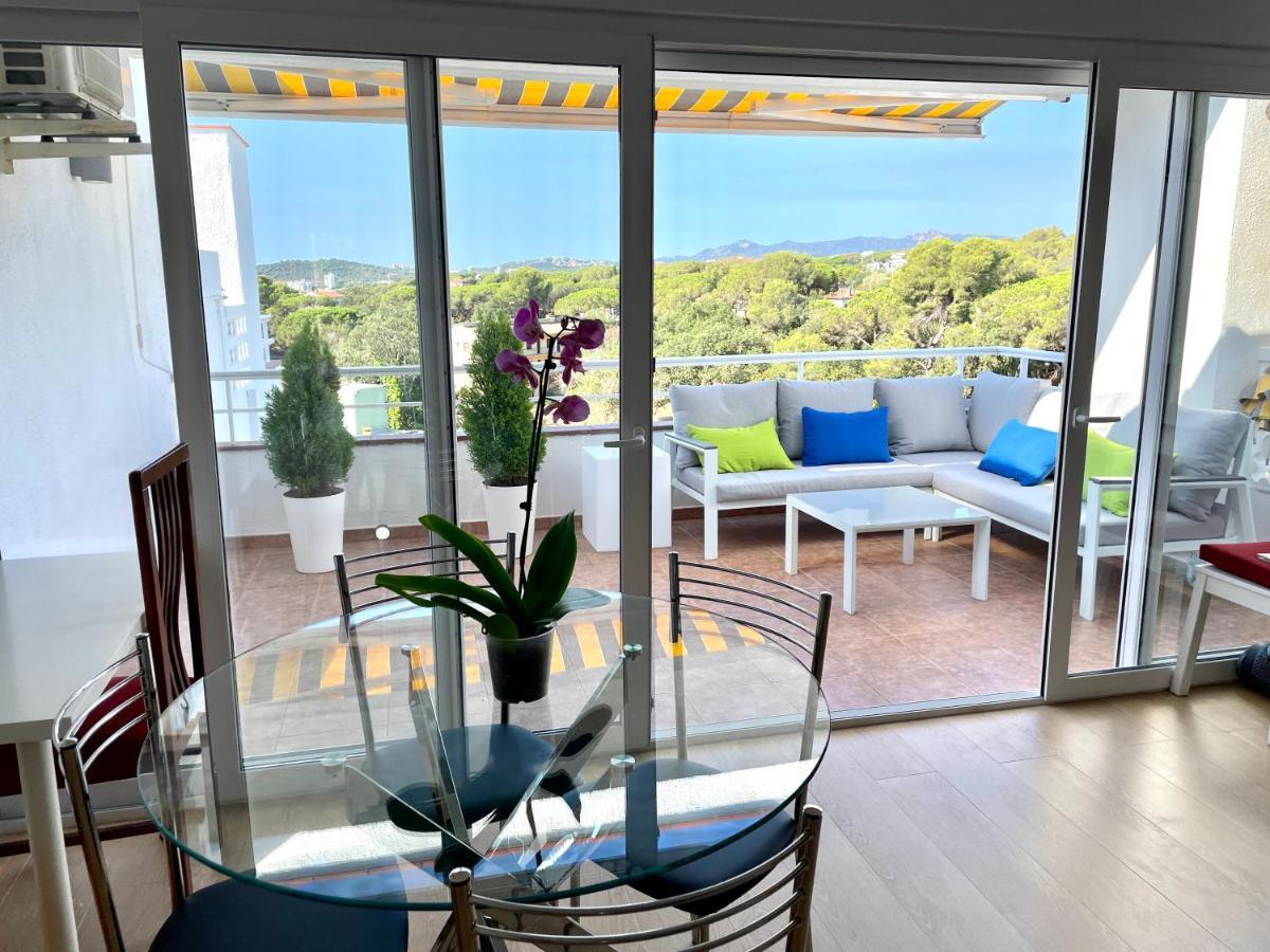 Ferienwohnung Modern Penthouse With Big Terrace Castell-Platja d’Aro Exterior foto