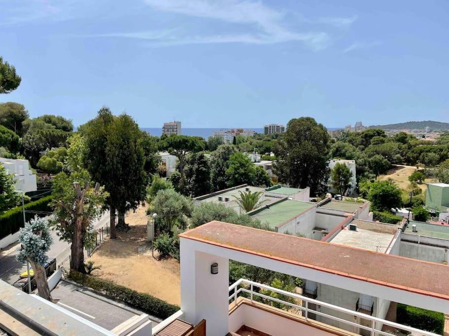 Ferienwohnung Modern Penthouse With Big Terrace Castell-Platja d’Aro Exterior foto