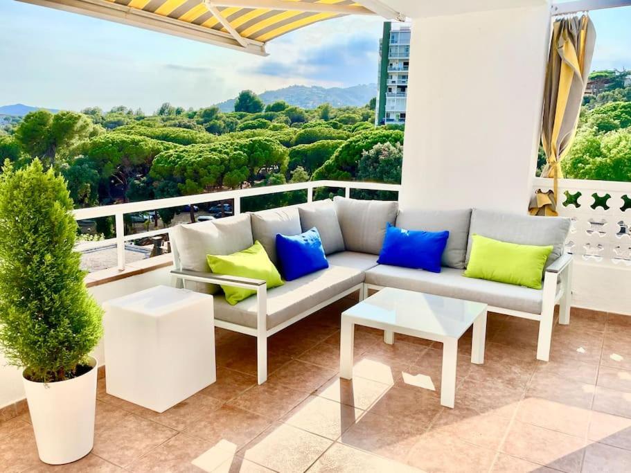 Ferienwohnung Modern Penthouse With Big Terrace Castell-Platja d’Aro Exterior foto